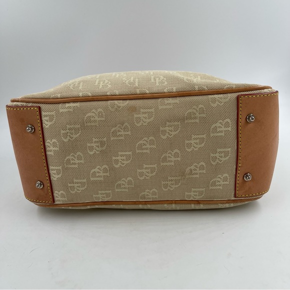Dooney & Bourke Classic Monogram Shoulder Bag with Removable Long Strap - Picture 7 of 14
